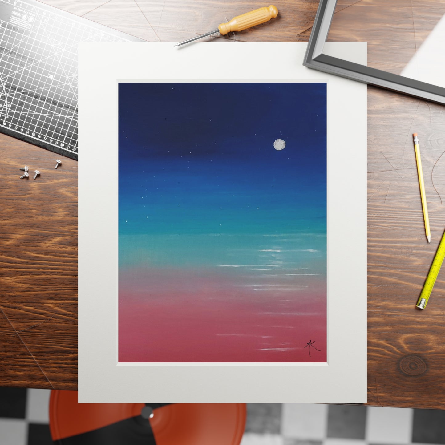 Far Away Coast Print