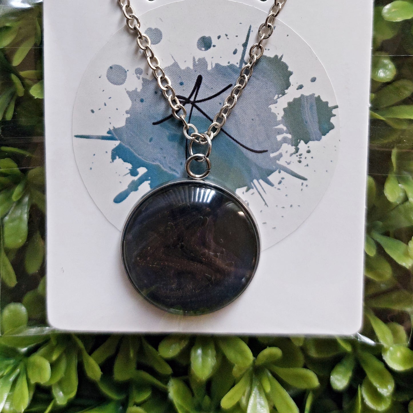 Fluid Art Necklace