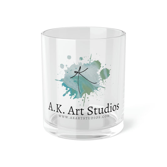 AK Art Studios Bar Glass